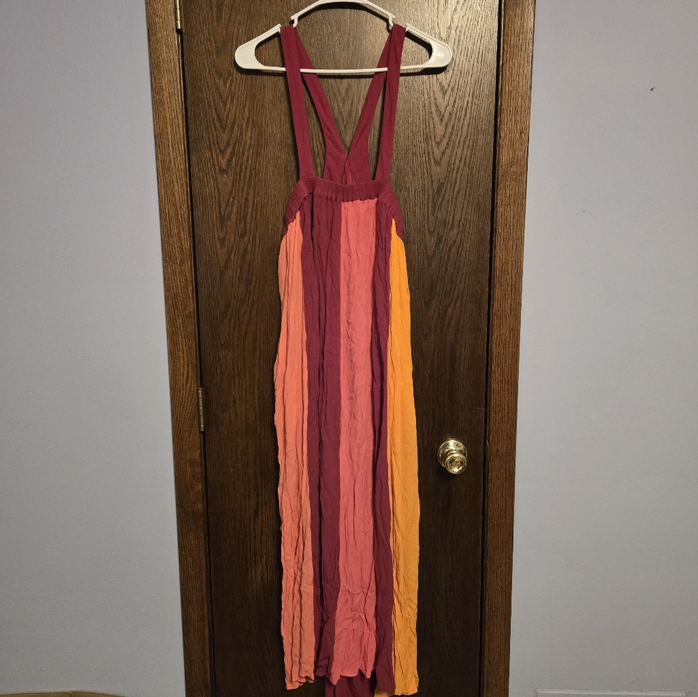 Lane Bryant Colorblock Maxi Dress - Picture 3 of 4